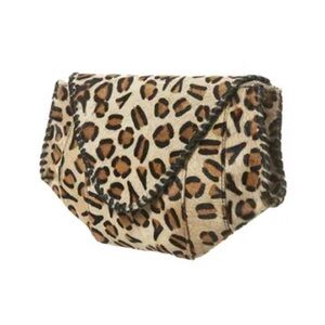 NWOT TOP SHOP LONDON LEOPARD PINY HAIR CLUTCH